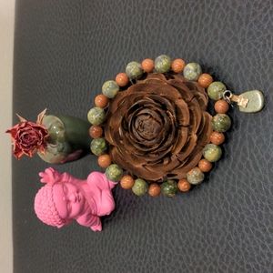 B2G1 📿 Handcrafted semi-precious stone bracelet